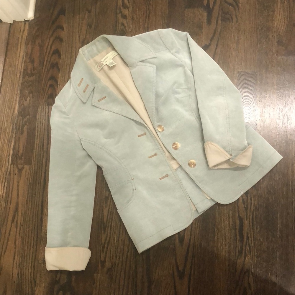 Sitwell (Anthropology) Fitted Corduroy jacket